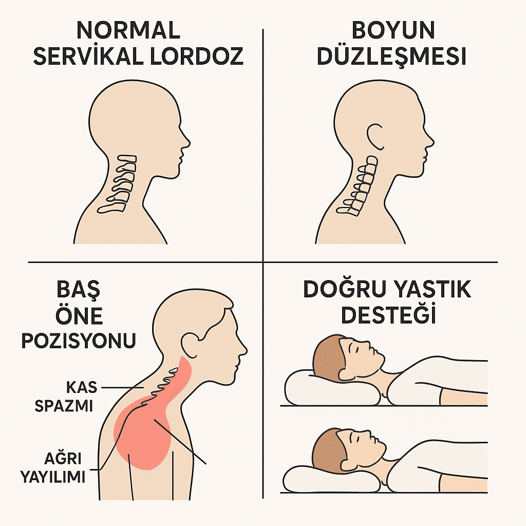boyun düzleşmesi