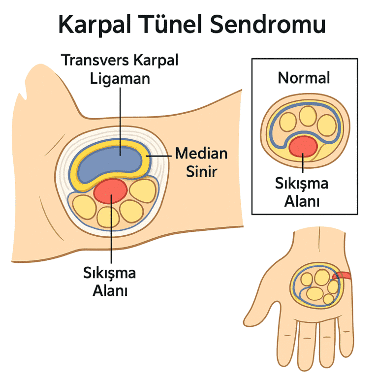 sinir sıkışması neden olur