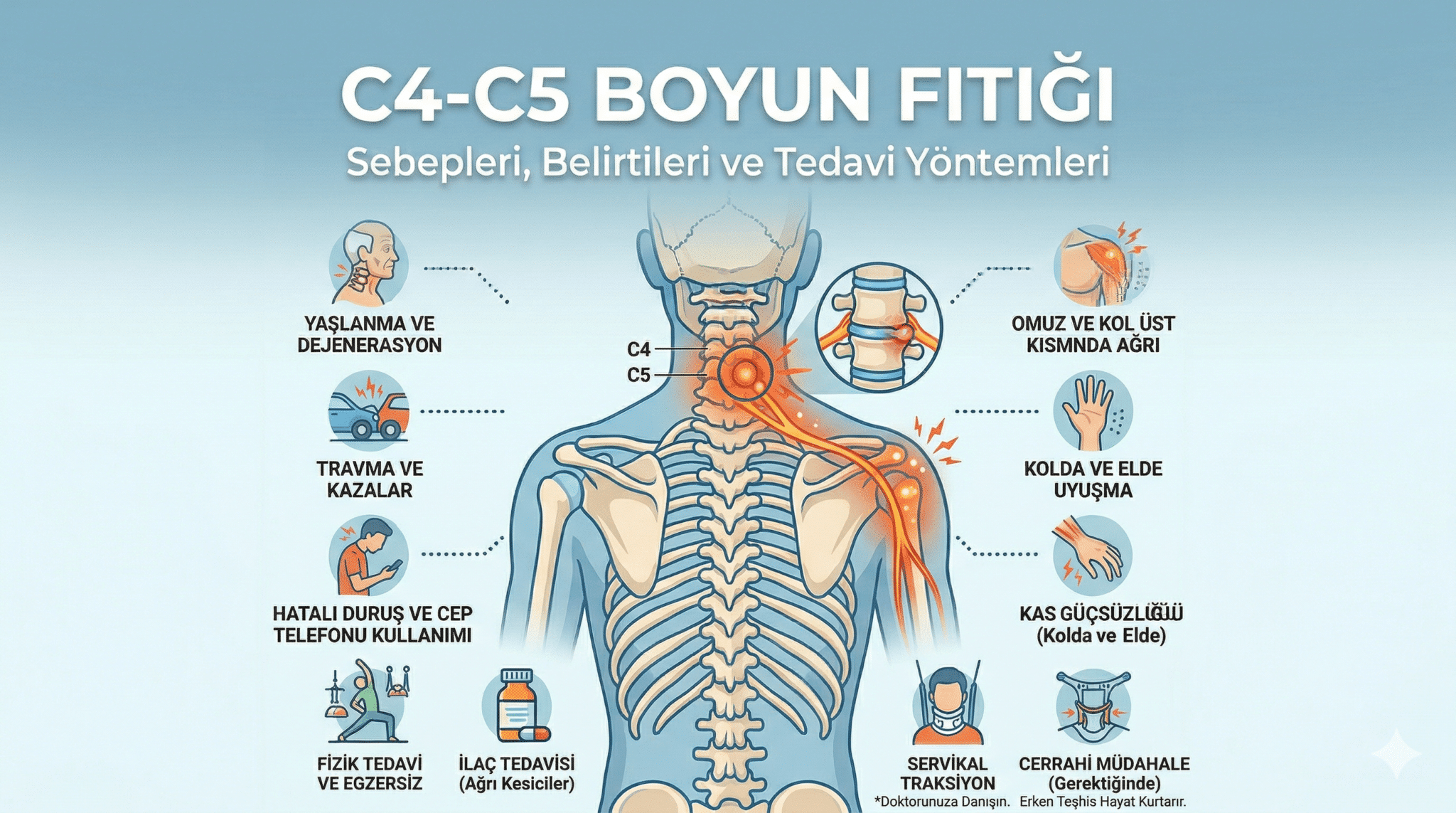 c4-c5 boyun fıtığı