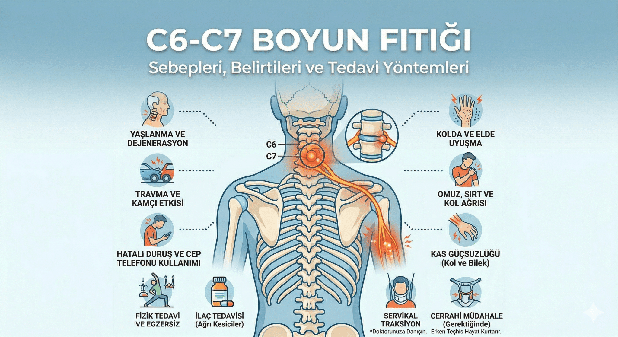 c6-c7 boyun fıtığı