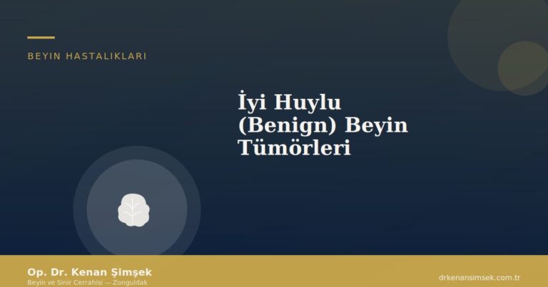 İyi Huylu (Benign) Beyin Tümörleri