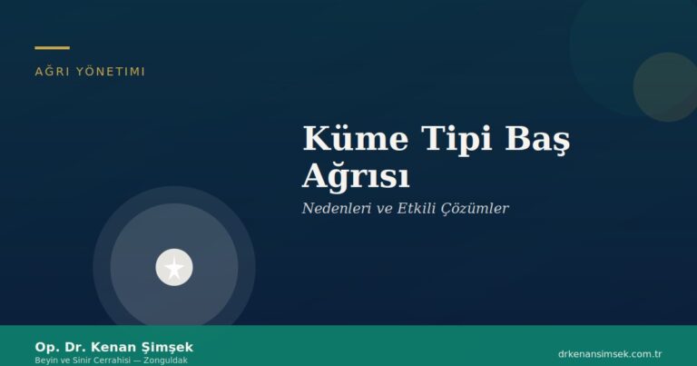 Küme Tipi Baş Ağrısı: Nedenleri ve Etkili Çözümler