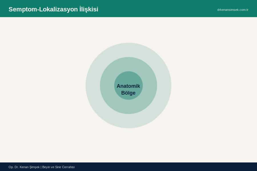 Semptom-Lokalizasyon İlişkisi