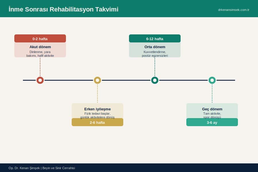 İnme Sonrası Rehabilitasyon Takvimi